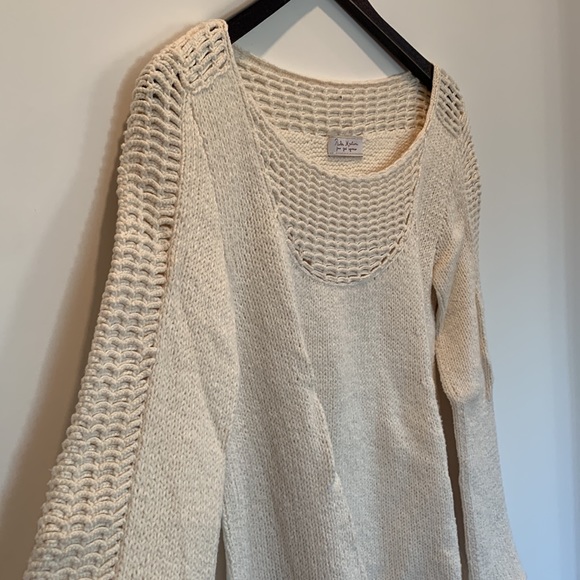 Casual scalloped knit sweater - Picture 10 of 11